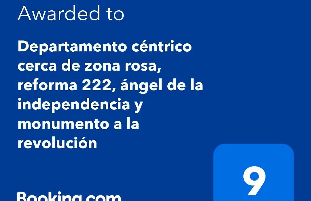 Apartment Departamento Centrico Cerca De Zona Rosa, Reforma 222, Angel De La Independencia Y Monumento A La Revolucion